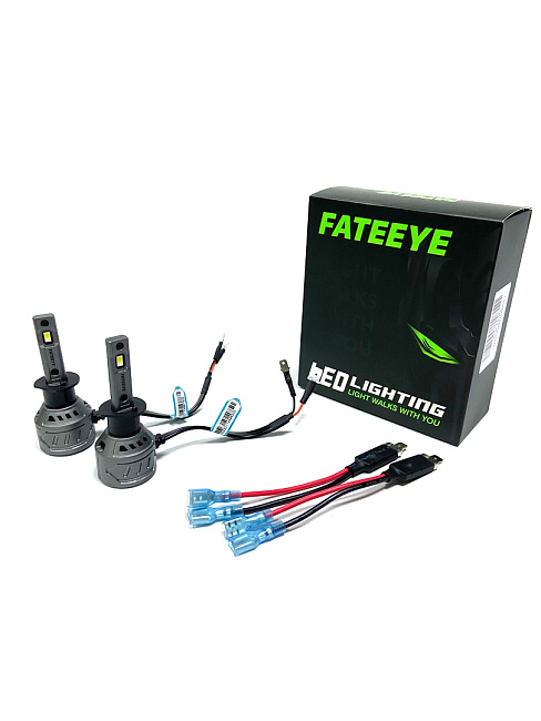 картинка Автомобильные светодиодные лампы FATEEYE F4 Led - H1 6500к, комплект 2 шт магазин  StreetTuning 