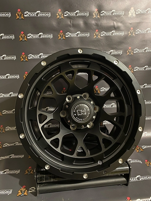 картинка Новые диски Black Rhino L2605 R17 J9 ET0 6x139.7 Black магазин  StreetTuning 