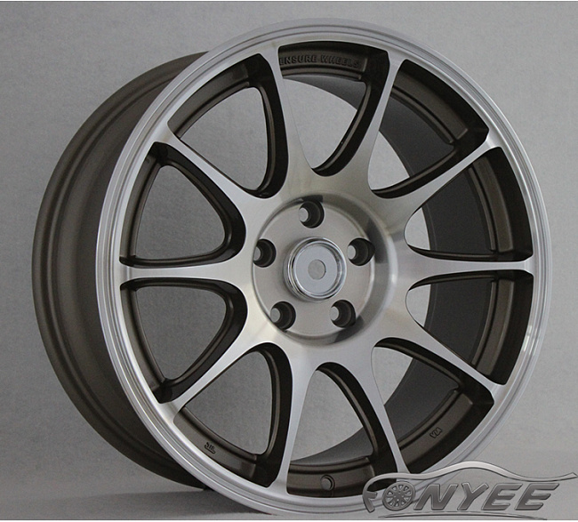 картинка Новые диски Bnsure Wheels R18 J9,5 ET25 5x114,3 серебро + бронза магазин  StreetTuning 