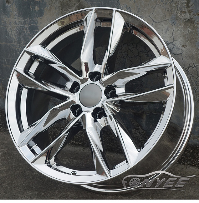 картинка Новые диски Audi R18 5X112 ET35 J8 хром магазин  StreetTuning 