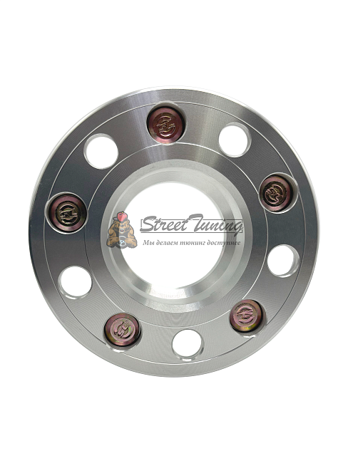 картинка Проставка Starleks 30 мм 5x114,3 12x1.5 цо 71,5 Silver магазин  StreetTuning 