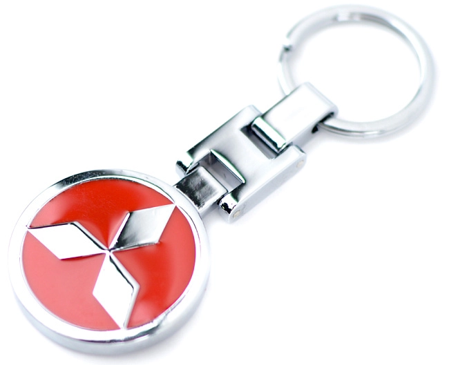 картинка Брелок Mitsubishi (круглый) магазин  StreetTuning 