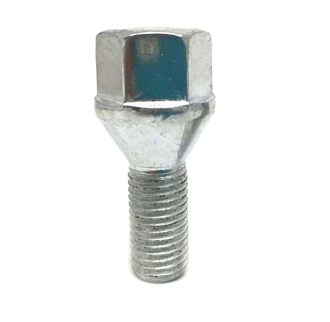 картинка Колесный болт Starleks M12x1.5 высота 24 мм, конус, ключ 17 мм, цинк магазин  StreetTuning 