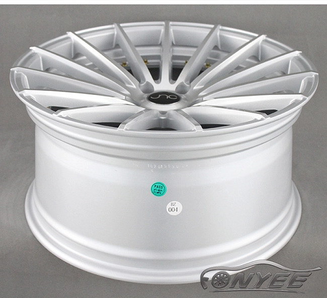 картинка Новые диски JNC 042 R20 5X114,3 ET38 J10 серебро + золотистые болтики магазин  StreetTuning 