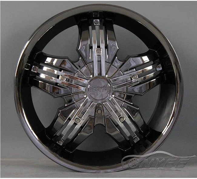 картинка Новые диски Pinnacle P40 Venice Chrome Black 4х100/4x114,3 ET40 J7,5 магазин  StreetTuning 