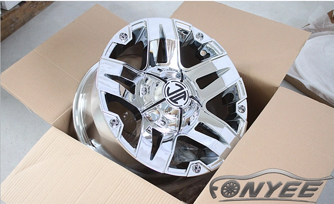 картинка Новые диски 2 CRAVE XTREME NX-5 OFF ROAD R18 8X165,1/8X170 ET0 J9 хром магазин  StreetTuning 