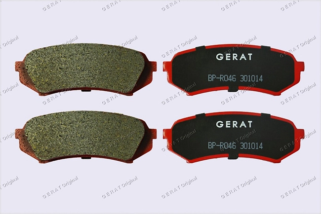 картинка Задние тормозные колодки Gerat BP-R046 (Lexus LX470/Toyota Land Cruiser) магазин  StreetTuning 