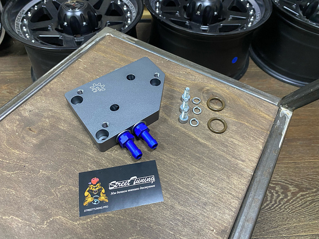 картинка Адаптер-проставка для доп.радиатора CVT toyota K310 K311 K312 магазин  StreetTuning 