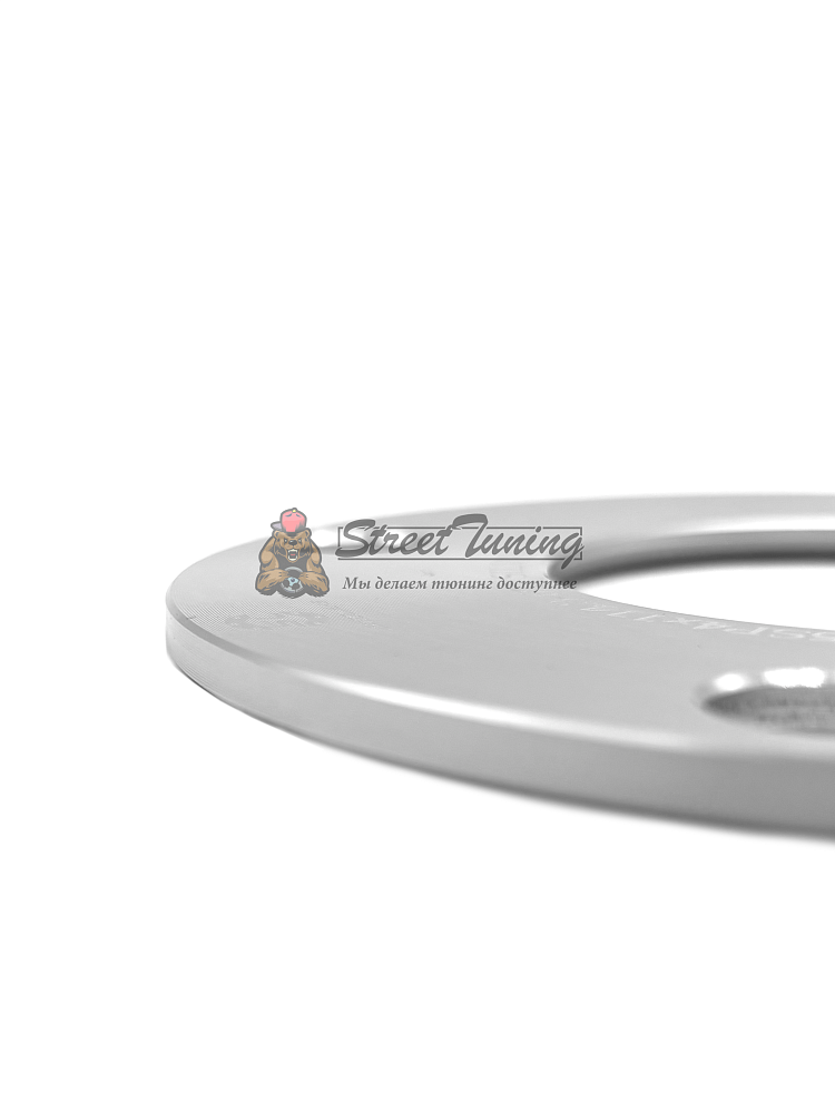 картинка Проставка Starleks 5 мм 4x114.3 цо 67.1 сквозная Silver от магазина  StreetTuning