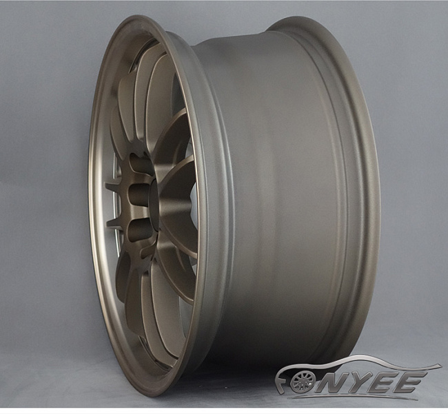 картинка Новые диски RAYS VOLK Racing RE30 R16 4X100 ET35 J7 бронзовые + полированная бронзовая полка магазин  StreetTuning 