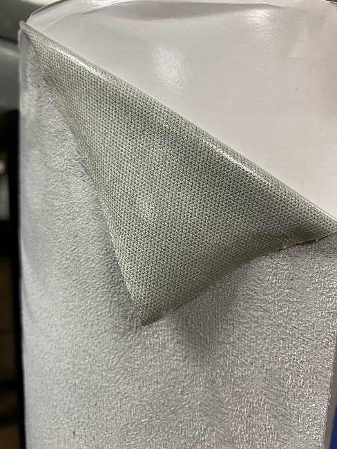 картинка Алькантара самоклеющаяся Carbins светло-серая магазин  StreetTuning 