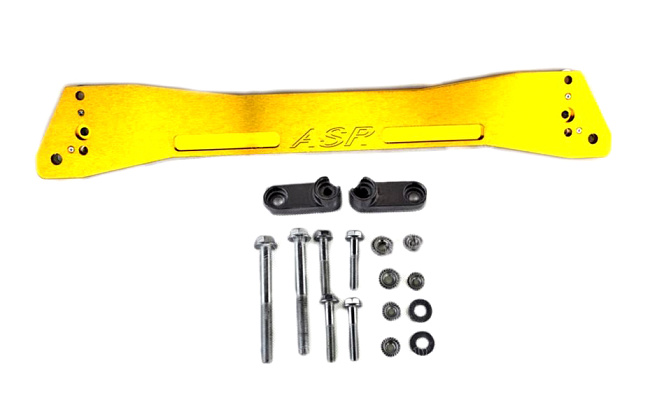 картинка Задний усилитель подрамника ASR style для Honda Civic 1992-1995 г, золотой магазин  StreetTuning 