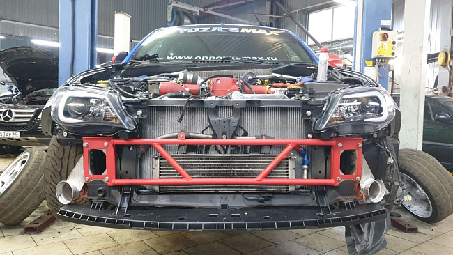 картинка Распорка лонжеронов для Subaru Impreza GR,GH,GRB магазин  StreetTuning 