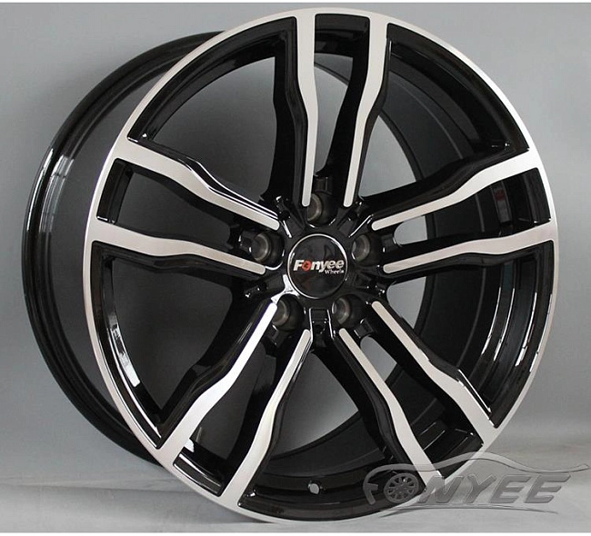 картинка Новые диски BMW 668 M STYLE  R21 5x120 ET38 J11,5 черные магазин  StreetTuning 