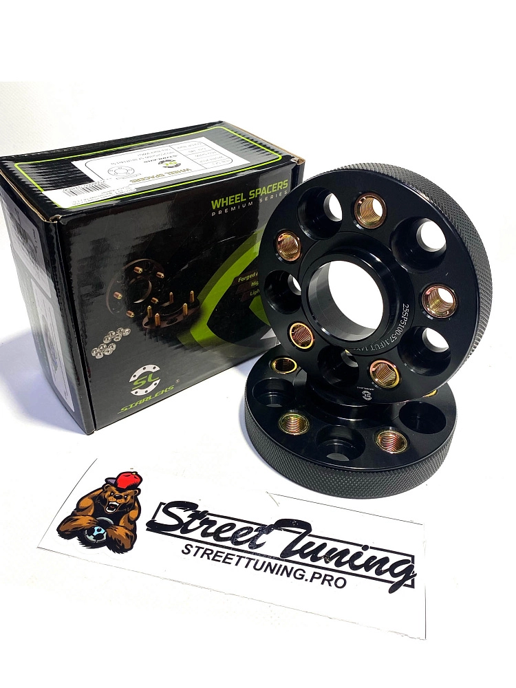 картинка Проставка Starleks 25 мм 5x100, FUT14x1.5 цо 57,1 от магазина  StreetTuning