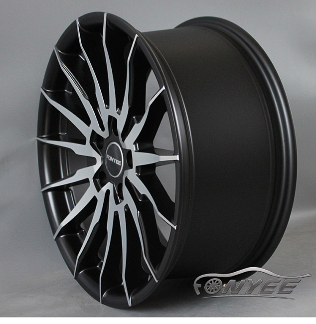 картинка Новые диски WORK URBANZONE FERVORE R18 5X115 ET33 J8,0 черные с серебром магазин  StreetTuning 