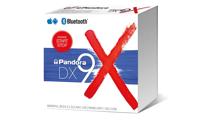 картинка Автомобильная сигнализация Pandora DX 9Х магазин  StreetTuning 