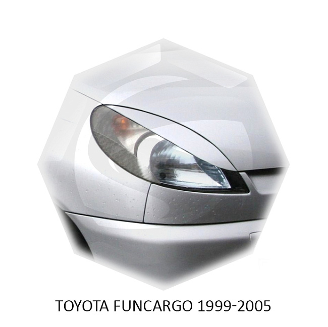 картинка Реснички на фары для  TOYOTA FUNCARGO 1999-2005г магазин  StreetTuning 
