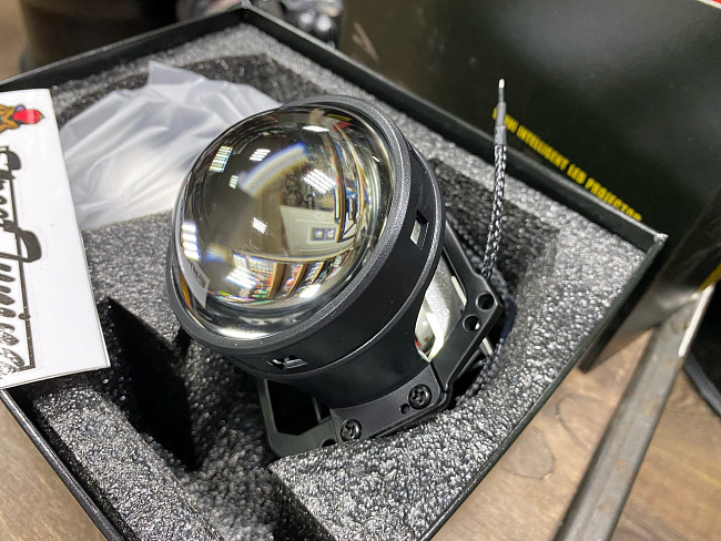 картинка Светодиодные линзы Sanvi Hella, 3 дюйма магазин  StreetTuning 