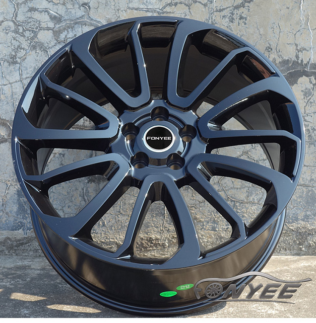 картинка Новые диски Range Rover Autobiography Wheels HSE Sport R21 5x120 ET49 J9,5 черный глянец магазин  StreetTuning 