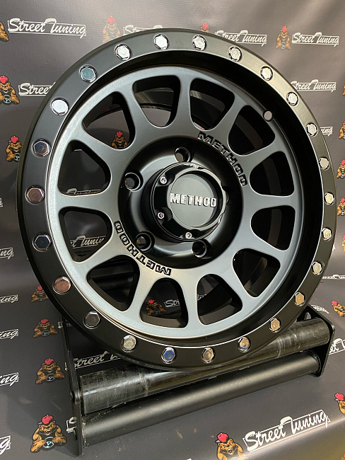 картинка Новые диски METHOD R15 J8 ET0 5x150 Black магазин  StreetTuning 