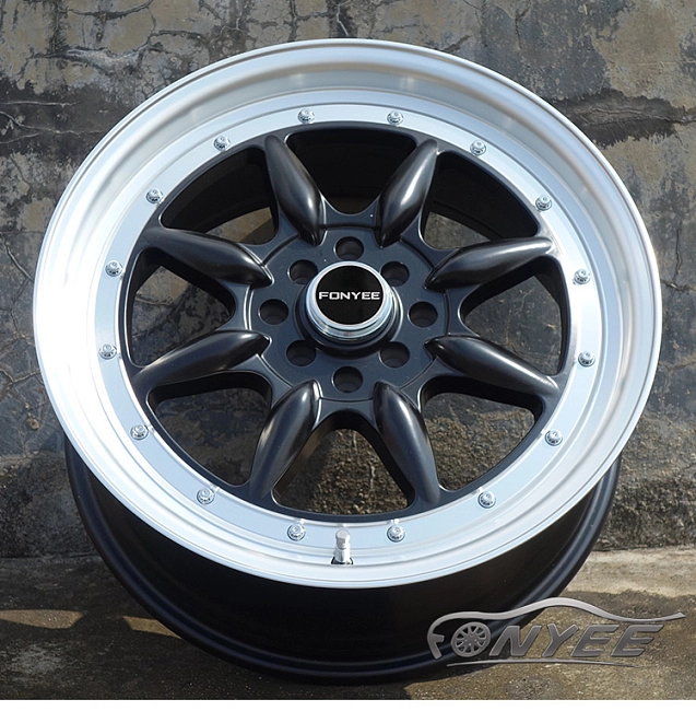 картинка Новые диски Fonyee R17 4x100-4x114,3 ET35 J7,5 черные магазин  StreetTuning 