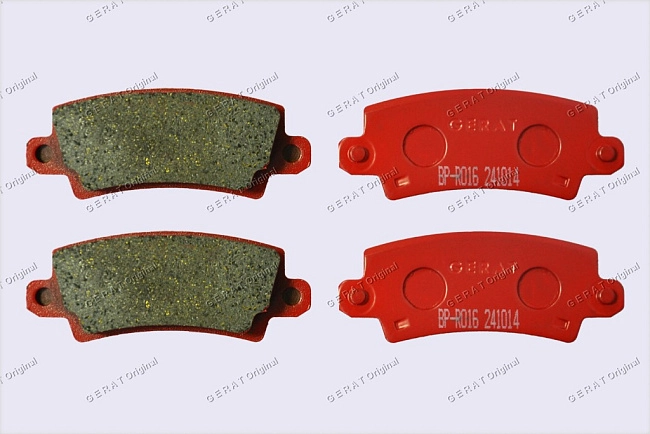 картинка Задние тормозные колодки Gerat BP-R016 (Toyota Corolla) магазин  StreetTuning 