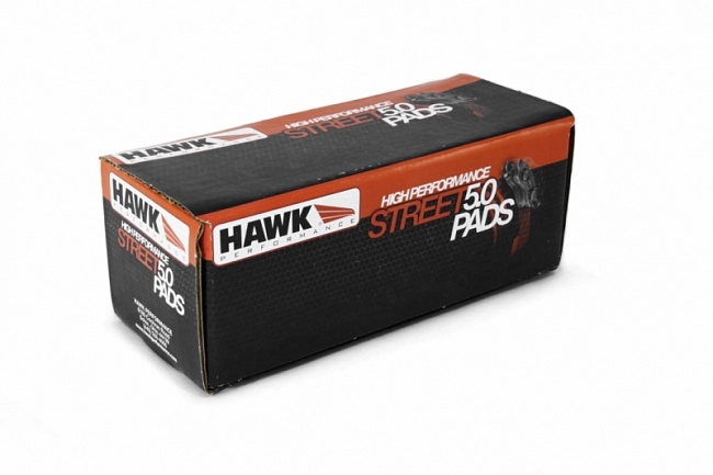 картинка Колодки тормозные HB750B.720 HAWK HPS 5.0 BMW 5 F10; 5 F11; 5 F18; 18mm магазин  StreetTuning 