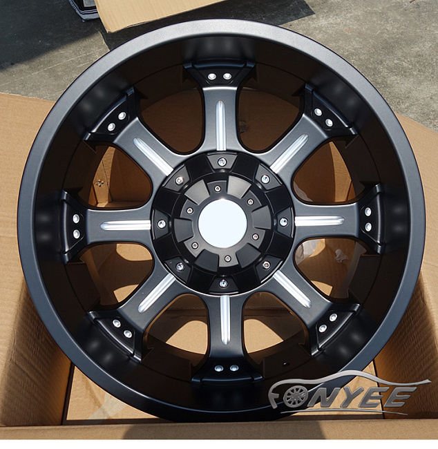 картинка Новые диски TVW R18 6X139,7 ET20 J9 черный мат магазин  StreetTuning 