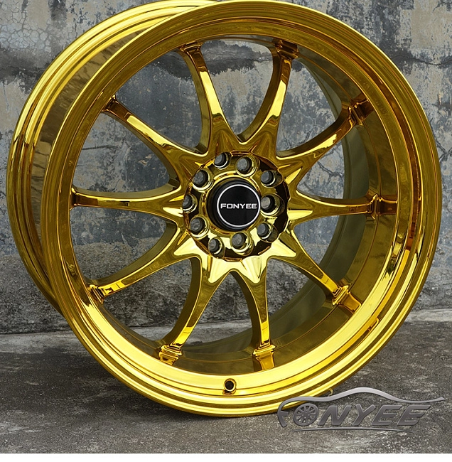 картинка Новые диски Rays CE28 R18 5x100-5x114,3 ET22 J10,5 золотой хром магазин  StreetTuning 