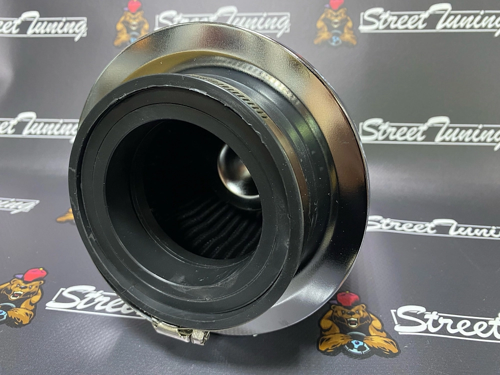 картинка Воздушный фильтр нулевого сопротивления со съемными фланцами 76/89/100 от магазина  StreetTuning