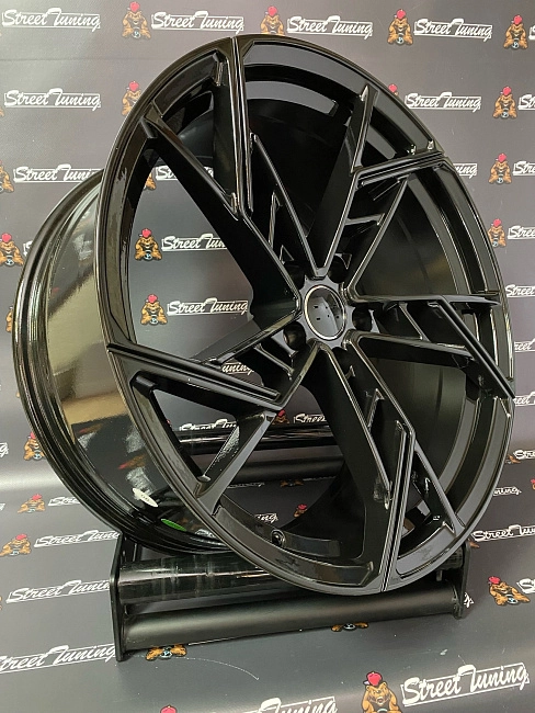 картинка Новые диски Audi Style R20 J9 ET20 5x112 Black магазин  StreetTuning 