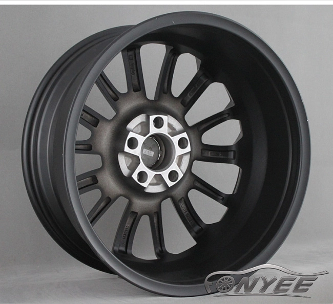 картинка Новые диски Range Rover Autobiography Wheels HSE Sport R22 5x120 ET45 J10 черный мат + серебро магазин  StreetTuning 