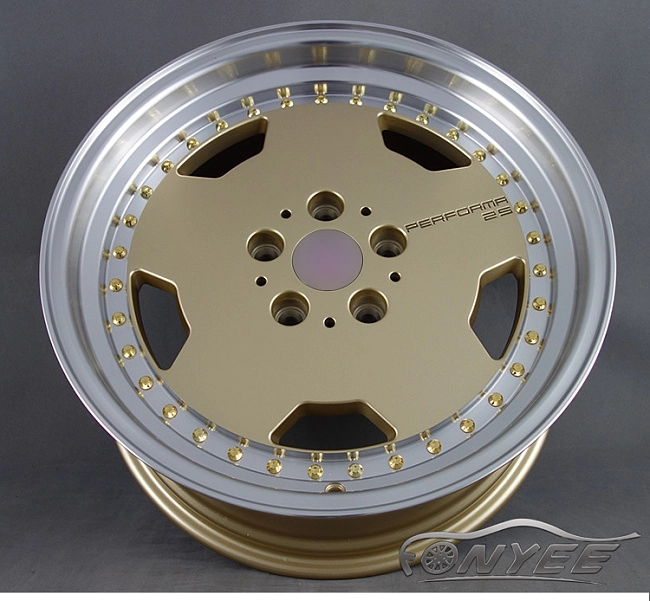 картинка Новые диски Performa 25 R17 5x112 ET38 J8 золотые магазин  StreetTuning 