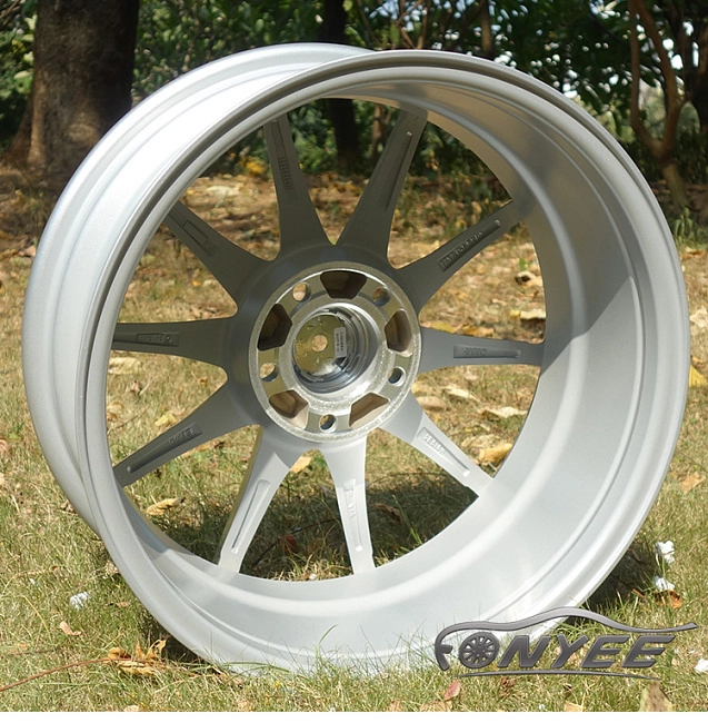 картинка Новые диски Rays G25 R19 5X120 ET30 J8,5 серебро магазин  StreetTuning 