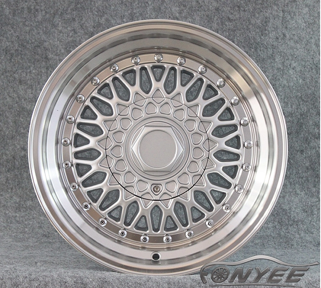 картинка Новые диски BBS RS R16 4X100/108 ET20 J8 серебро + полированная полка магазин  StreetTuning 