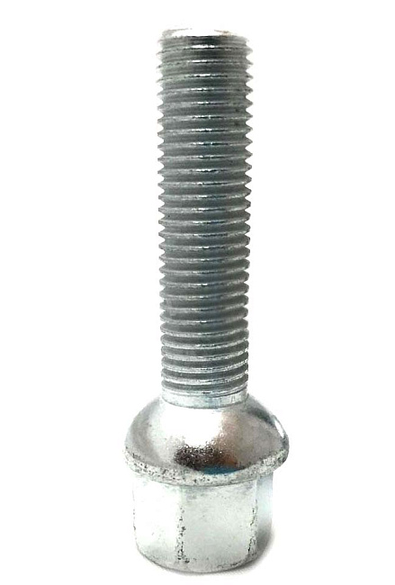картинка Колесный болт Starleks M15x1.25 высота 62 мм, сфера, ключ 17 мм, цинк магазин  StreetTuning 