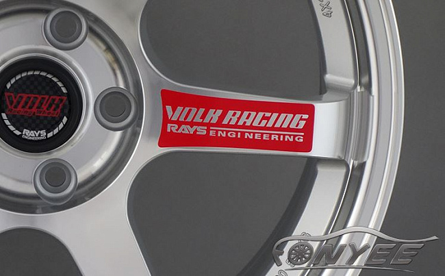 картинка Новые диски Rays TE37 R18 5X112 ET40 J8 серебро полированное + полированная полка магазин  StreetTuning 