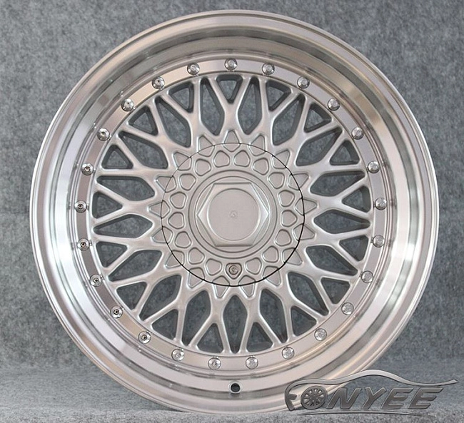 картинка Новые диски BBS RS R14 4X100/114,3 ET5 J6 серебро + полированная полка магазин  StreetTuning 