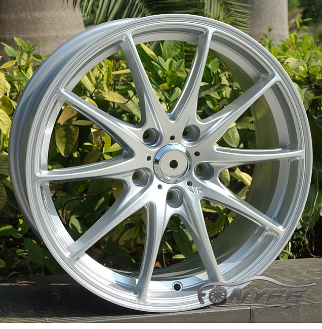 картинка Новые диски Rays G25 R19 5X120 ET30 J8,5 серебро магазин  StreetTuning 