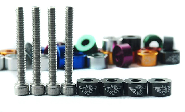 картинка Болты Epman для VTEC соленоида на Honda, черные магазин  StreetTuning 