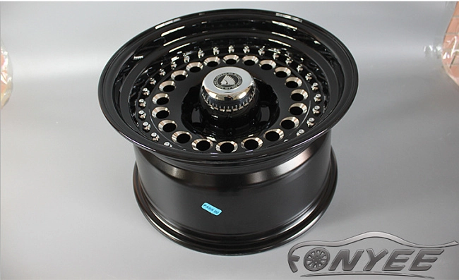 картинка Новые диски Raguna D-Force AKRO R15 6X139,7 ET-44 J10 черные + серебро магазин  StreetTuning 