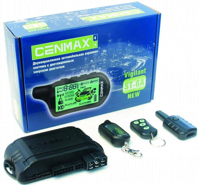 картинка Автосигнализация Cenmax VIGILANT ST-6 А магазин  StreetTuning 
