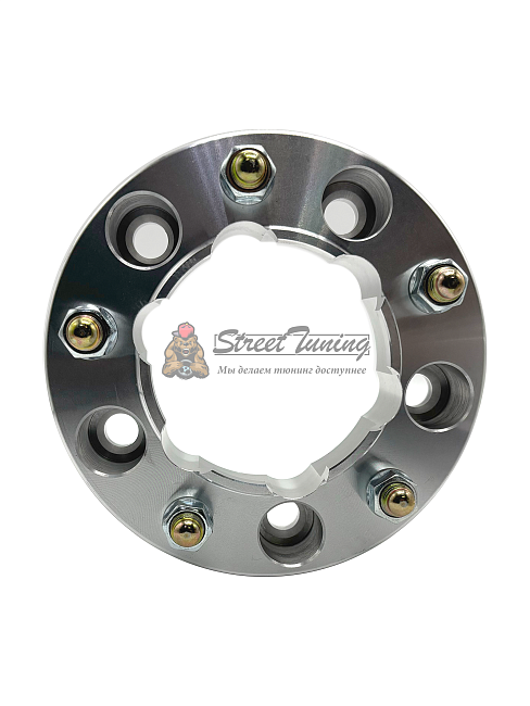картинка Проставка Starleks 50 мм 5x150, 14x1.5 цо 110,1 Silver магазин  StreetTuning 
