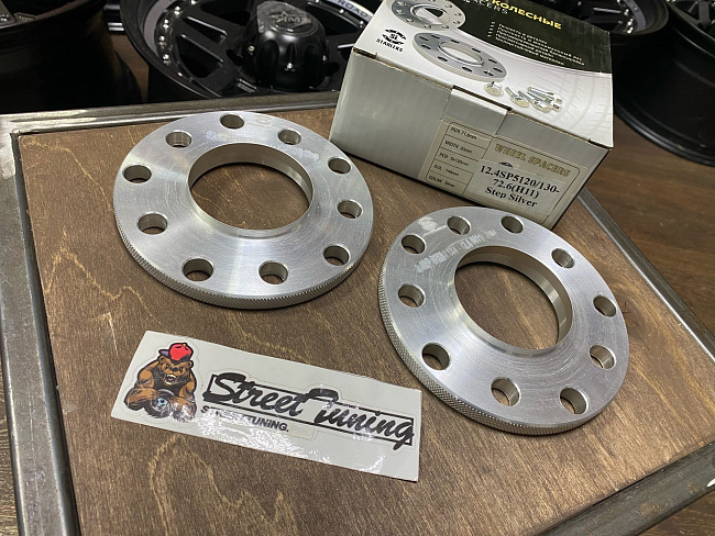 картинка Проставка Starleks 12.4 мм 5x120/130  цо 72,6 Silver магазин  StreetTuning 
