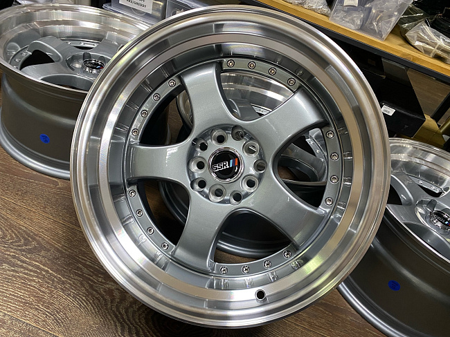 картинка Новые диски SSR SP1 R17 J9 ET20 5X100/5x114.3, Hyper Black магазин  StreetTuning 