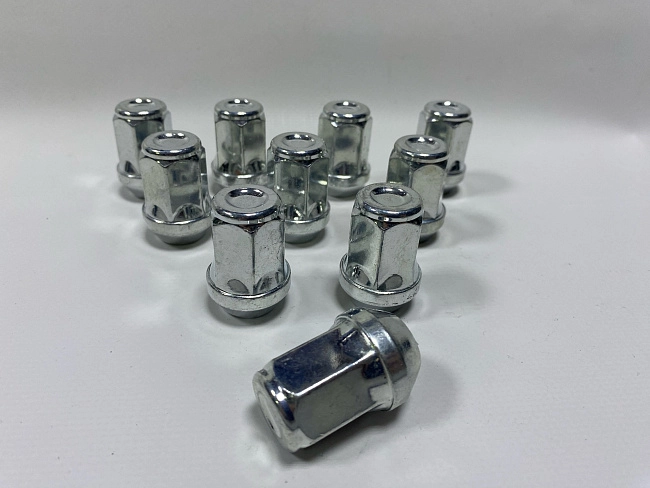 картинка Гайка Starleks M14x1.5, конус, высота 35 мм, ключ 19 мм, цинк магазин  StreetTuning 