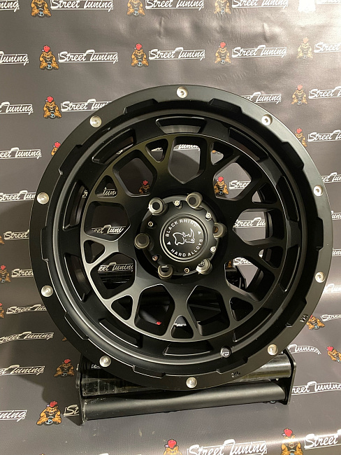 картинка Новые диски Black Rhino L2605 R17 J9 ET0 6x139.7 Black магазин  StreetTuning 