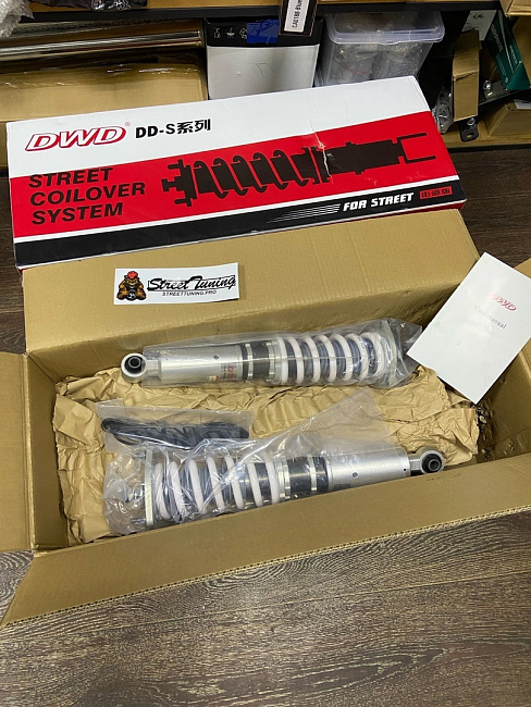 картинка Винтовая подвеска койловеры DWD Street series для Kia K4 14+ магазин  StreetTuning 