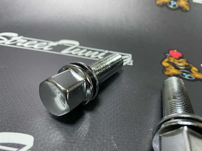 картинка Колесный болт Starleks M14x1.5 высота 45 мм, вращающаяся сфера, кл. 17 магазин  StreetTuning 